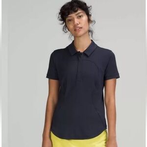 Lululemon Women Quick-Drying  Short Sleeve Polo 10